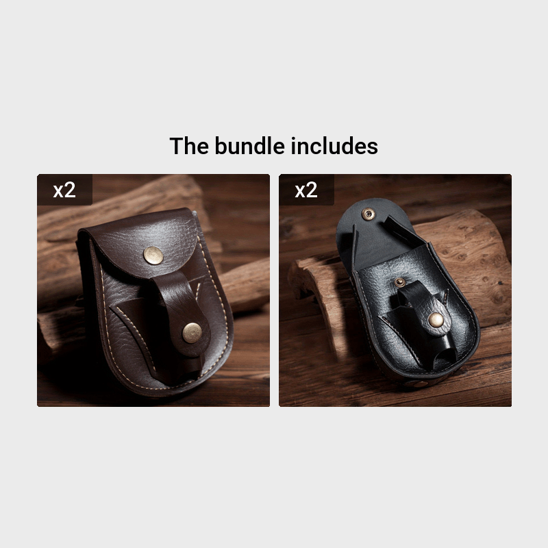 Premium Leather Slingshot Bag With Quick loading Magnet Ring - Temu