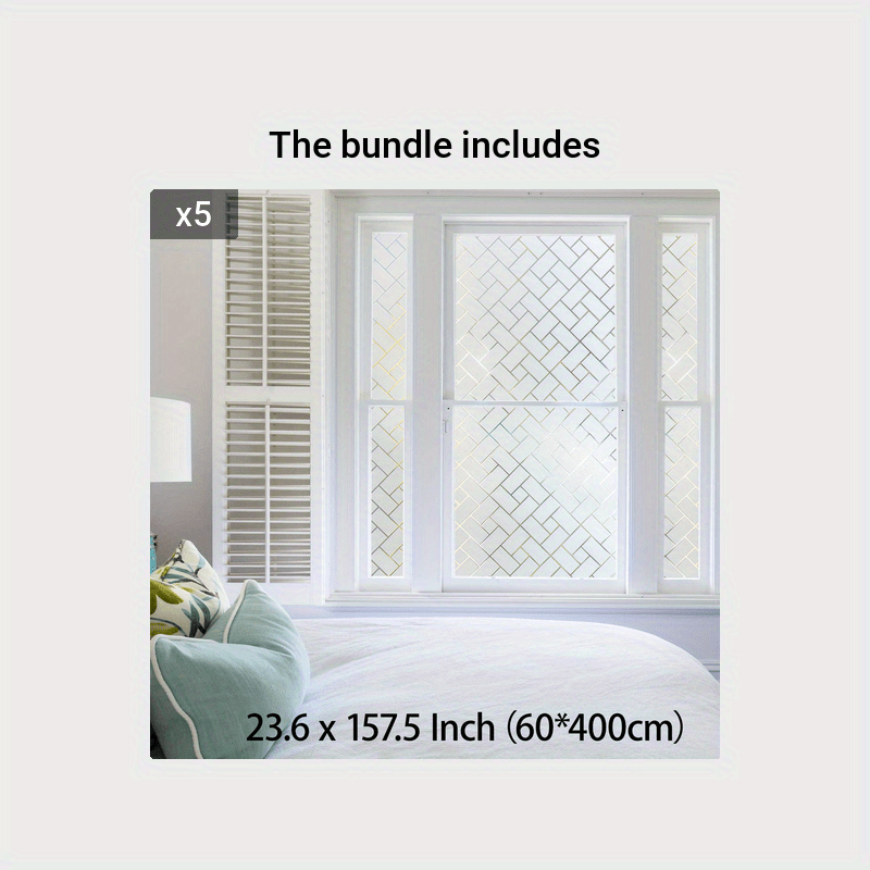 Sonnenschutz-Fensterfolie 10 x Fenster Verdunkelung 60 x 100 cm