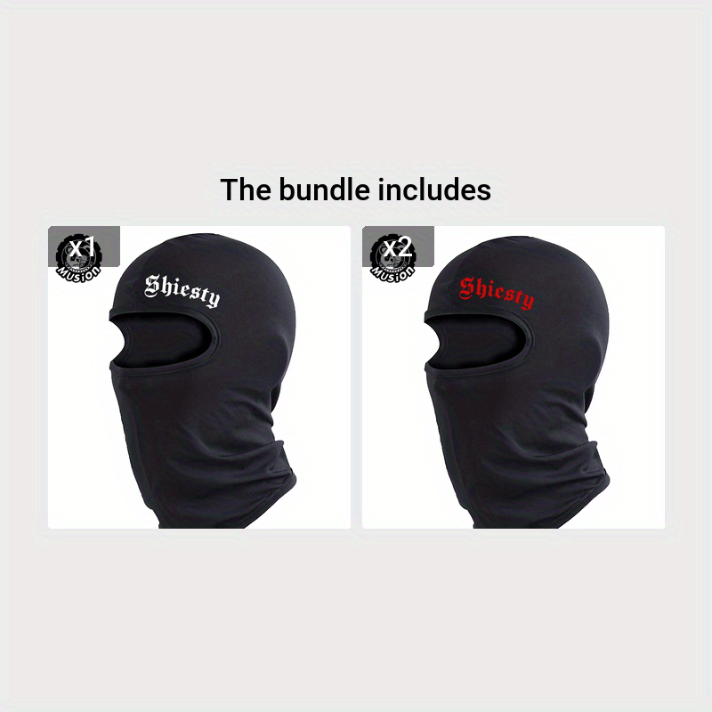shiesty balaclava face mask rap balaclava summer cooling