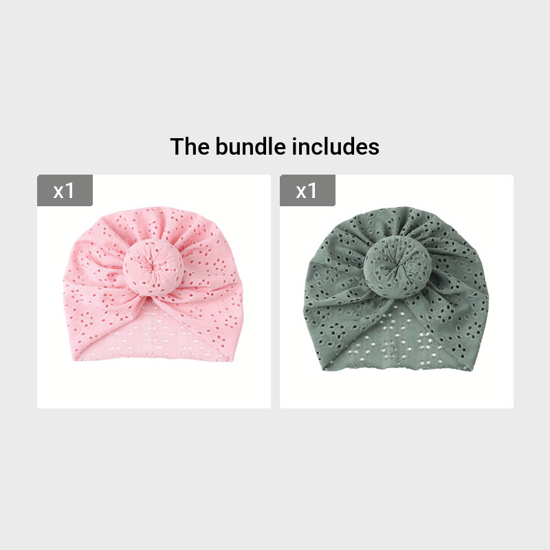 Adorable Soft Baby Turban Hats Big Bowknot Cozy Lovely Head - Temu