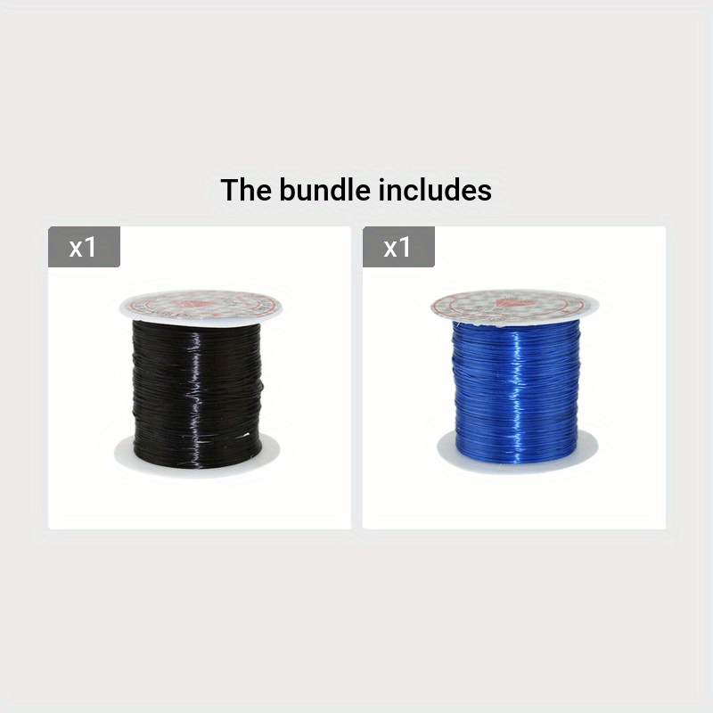 1roll/60m 0.6mm Strong Elastic Beading Thread Stretch String For Jewelry  Making For Women DIY Seed Beads Pony Beads Bracelets