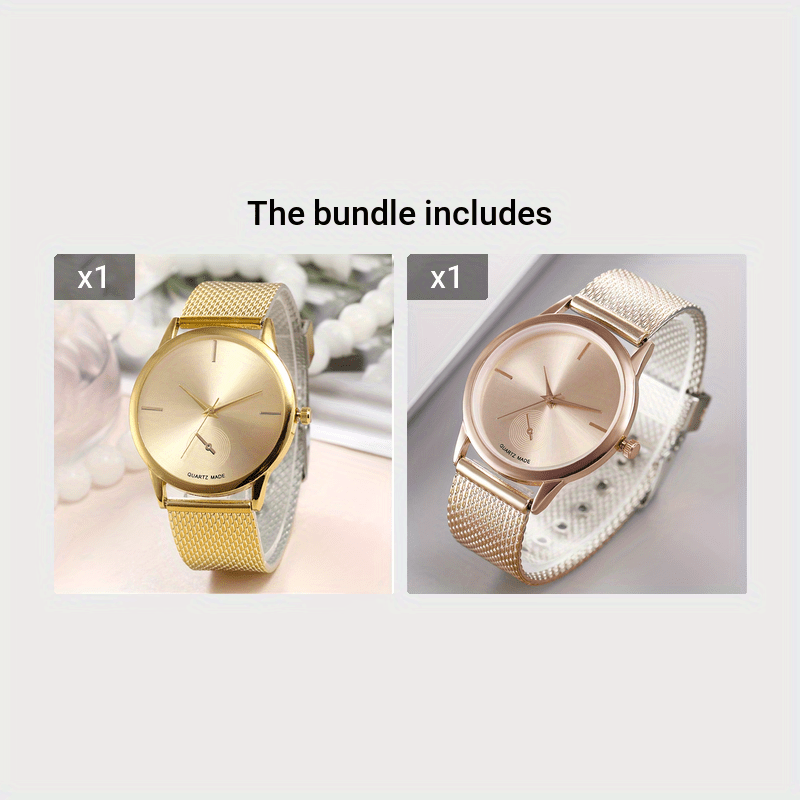 Gold Watch, Minimalist Style