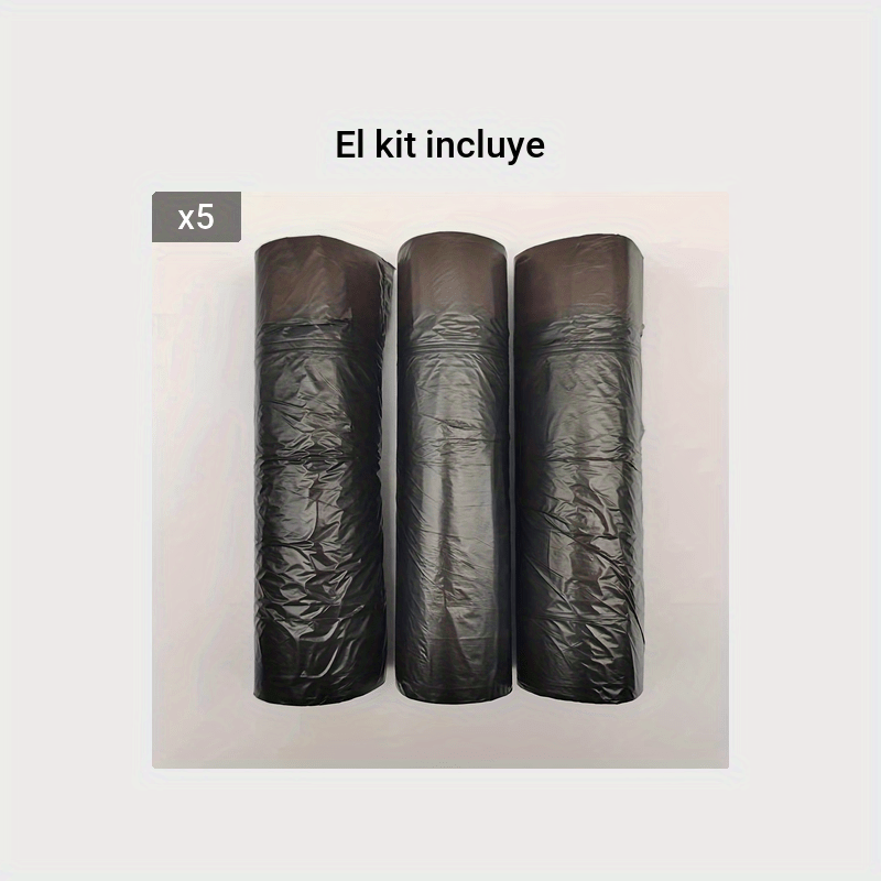 5 Rollos/pack Total 75pcs 4 Galones Baño Pequeña Bolsa - Temu