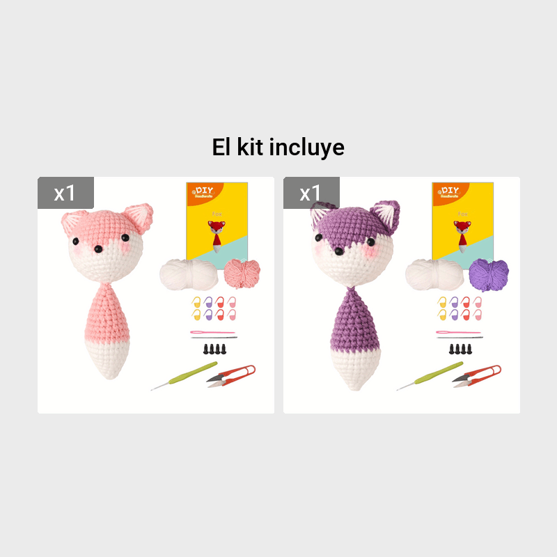 1set Kit De Crochet Para Principiantes Con Hilo Fácil Fácil - Temu Chile