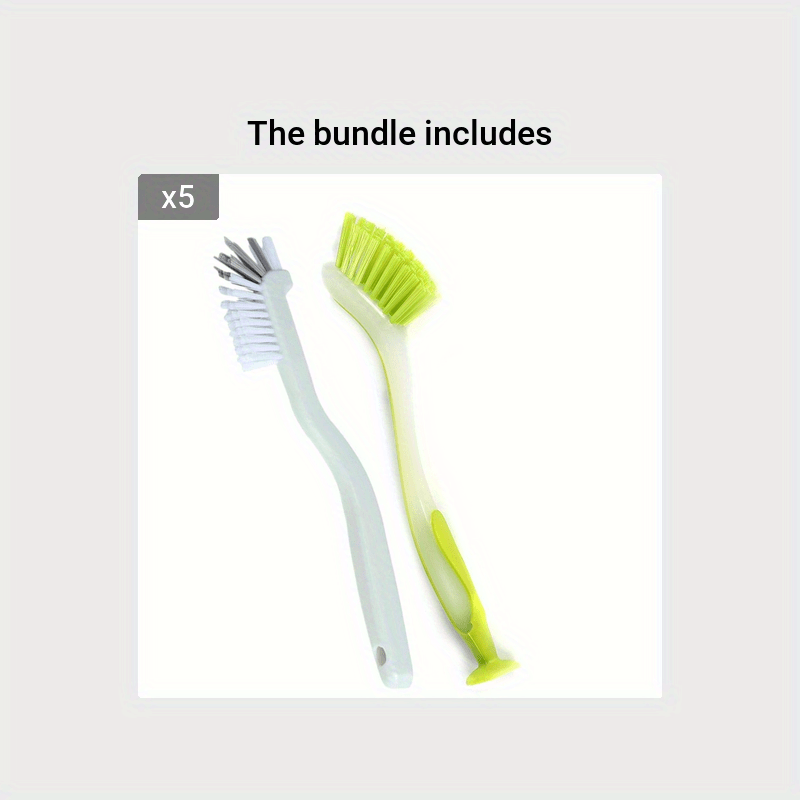 Long Handle Dishwashing Brush With Suction Cup for Kitchen - Temu