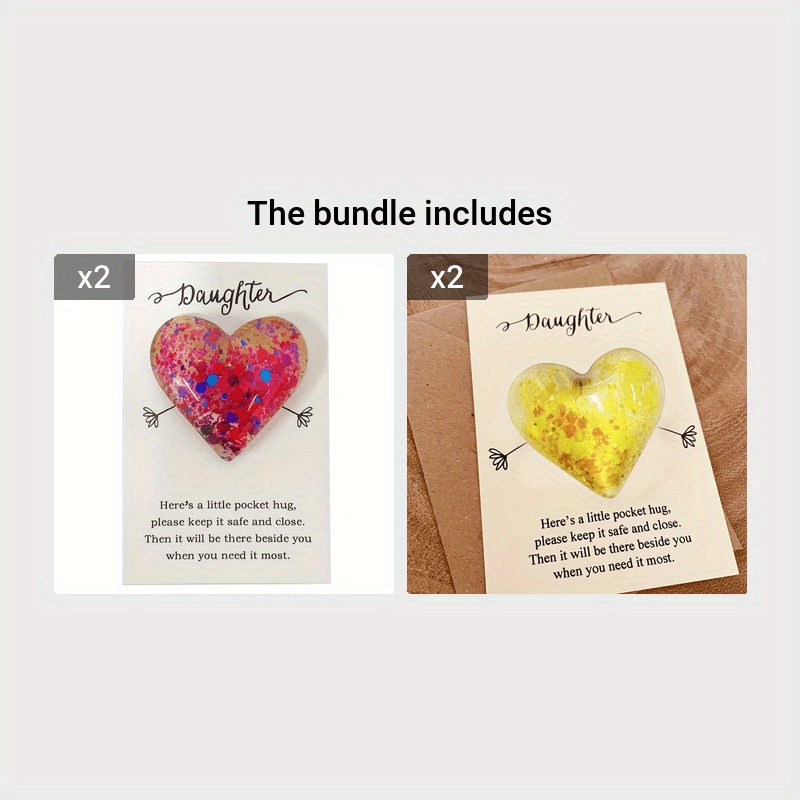 Little Pocket Hug Heart Tokens for Loved Ones in Need of a Hug Keepsake  Gift - Little Gifts With Love
