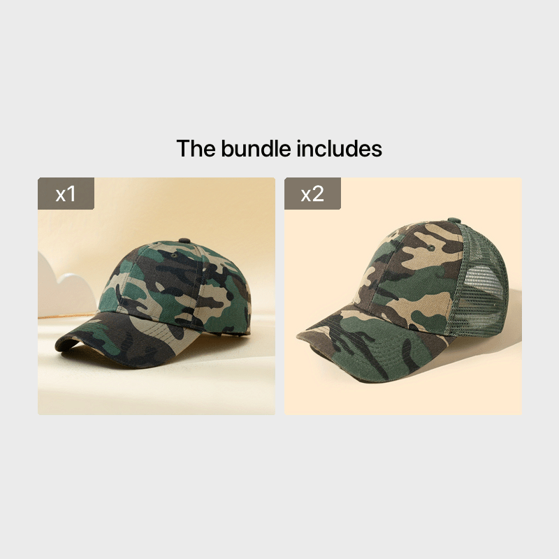 Military Camouflage Baseball Mens Outdoor Tourism Mountaineering