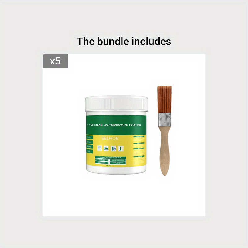 Transparent Waterproof Glue for Exterior Walls Toilets Floors Bricks