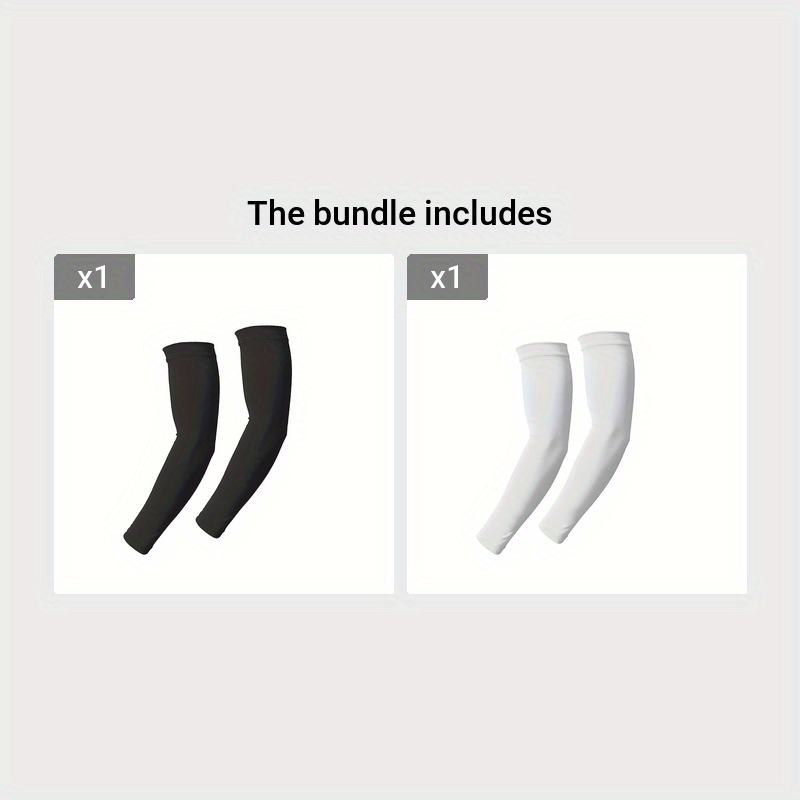 UV Protection Arm Sleeves for Men Women