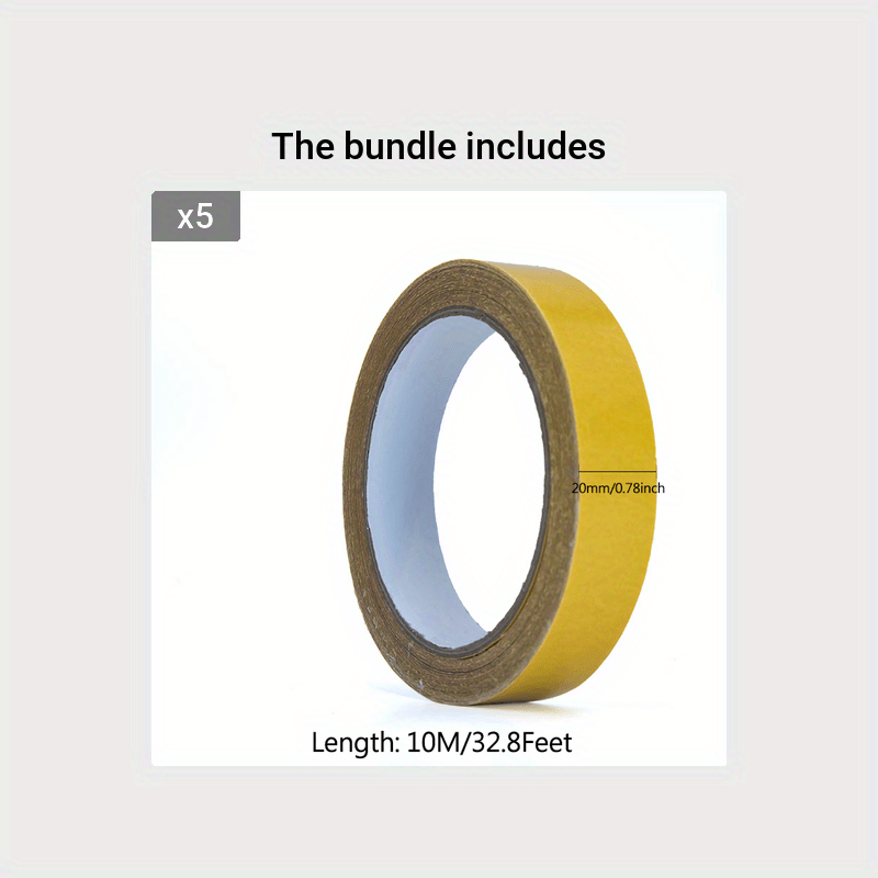 High Viscosity Double Sided Adhesive Tape for Carpet Leather Wall Floor Fixing