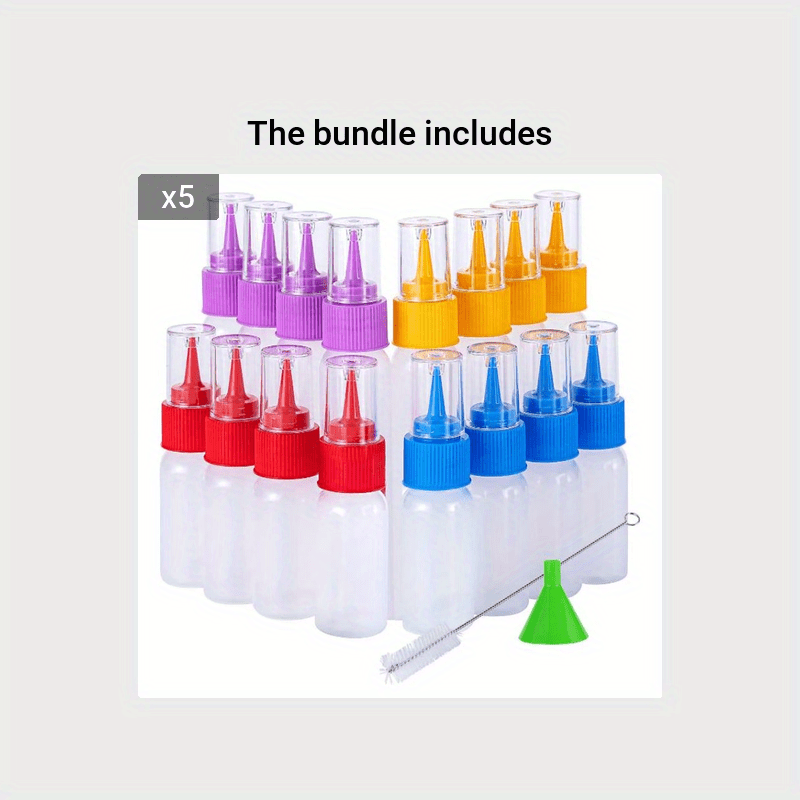 Pointed Mouth Squeeze Bottles With Liquid Dispensing - Temu