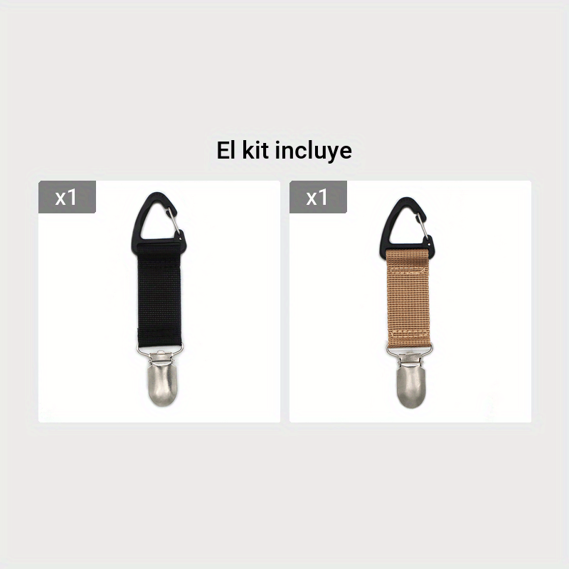 Clip de sombrero para colgar en bolsa de viaje, bolso, mochila, equipaje,  viaje al aire libre, playa, senderismo, accesorios para niños y adultos -  AliExpress