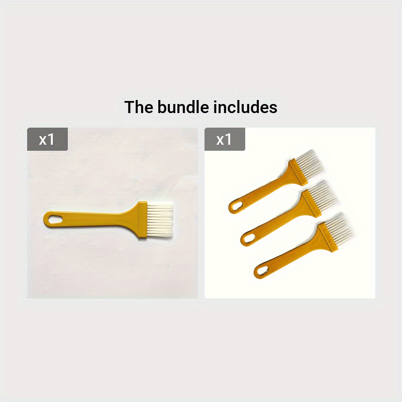 Multi-Functional High-Temperature Resistant Oil Brush for BBQ