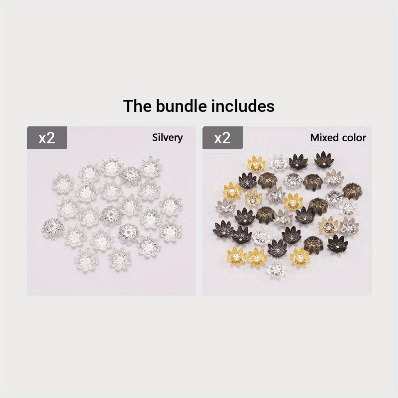 Alloy Bead Spacer Loose Cone End Bead Jewelry - Temu