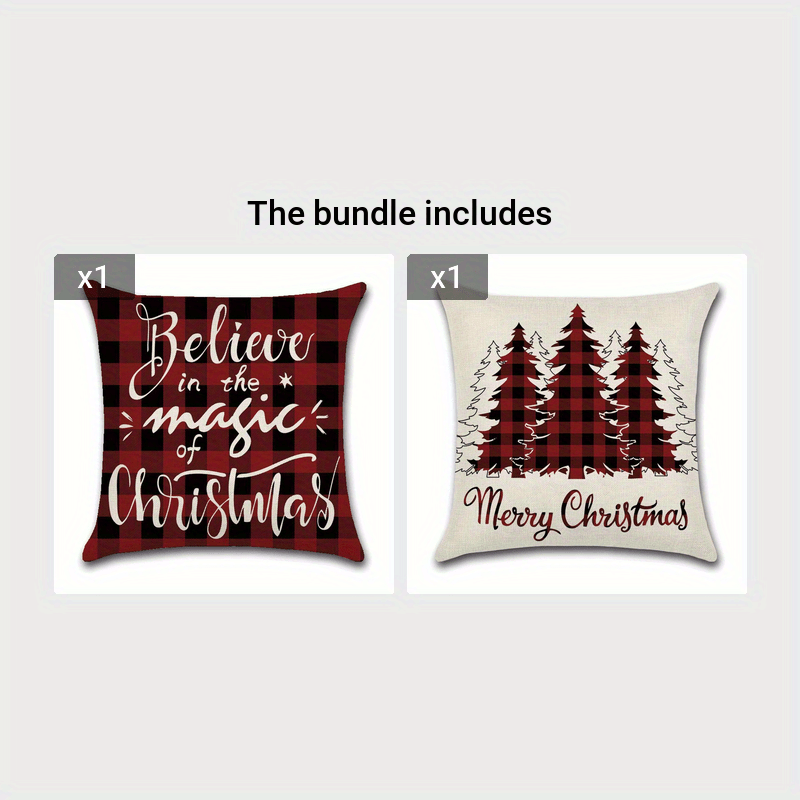 Small christmas throw pillows fashion