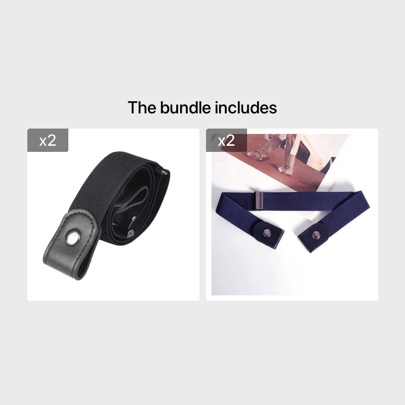 Men's Concealed Belt for Jeans Pants