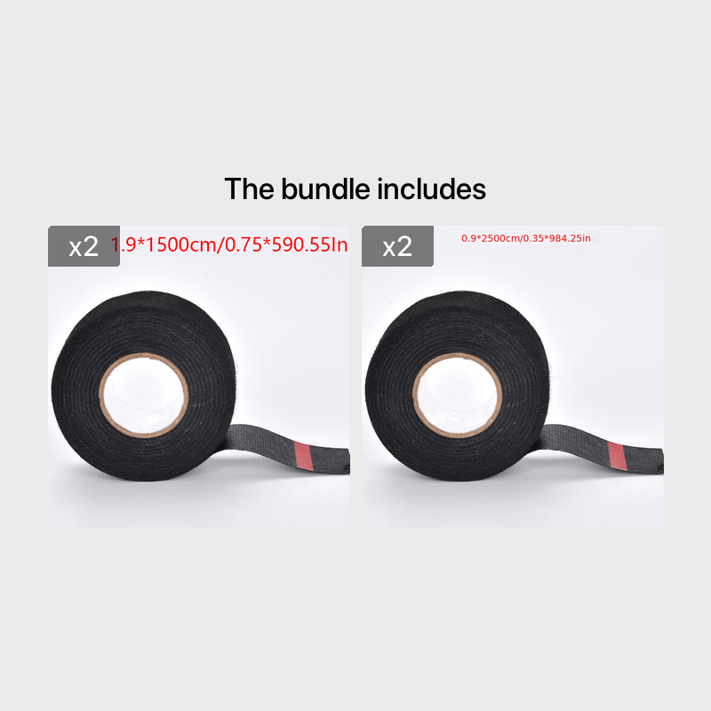 Electrical Tape Flame Retardant Fabric Tape Heat-resistant Adhesive Cloth  Tape