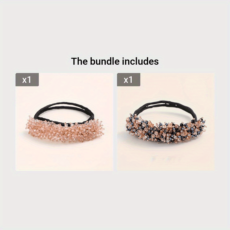 Plate Hair Styler For Women, Simple Braided Headwear, Bun Tool For Ball Buns And Fluffy Bud Hairstyles