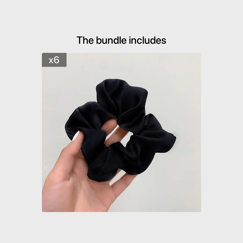 Soft Durable Satin Hair Scrunchies No Damage Ponytail Holder - Temu