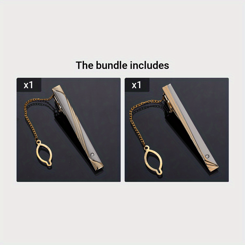 Simple Classic Colorful Tie Pin Copper Round Tie Clip Silver - Temu