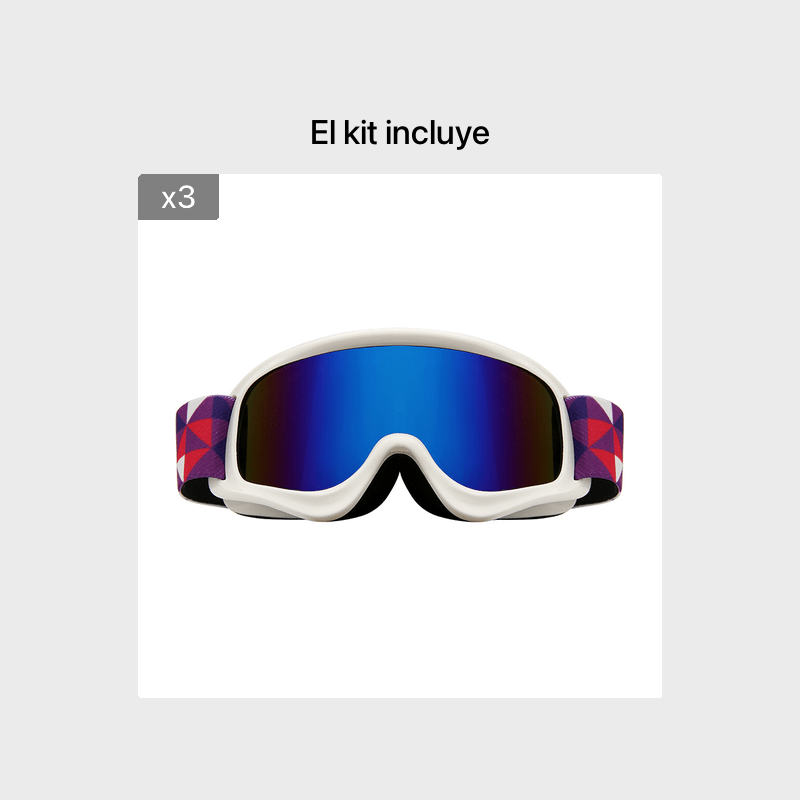 1 Gafas De Esquí Polarizadas Para Niños Con Lentes De Doble Capa,  Antiniebla, A Prueba De Viento, A Prueba De Nieve, Para Snowboard, Gafas  Protectoras Para Deportes Al Aire Libre, Esquí, Ciclismo