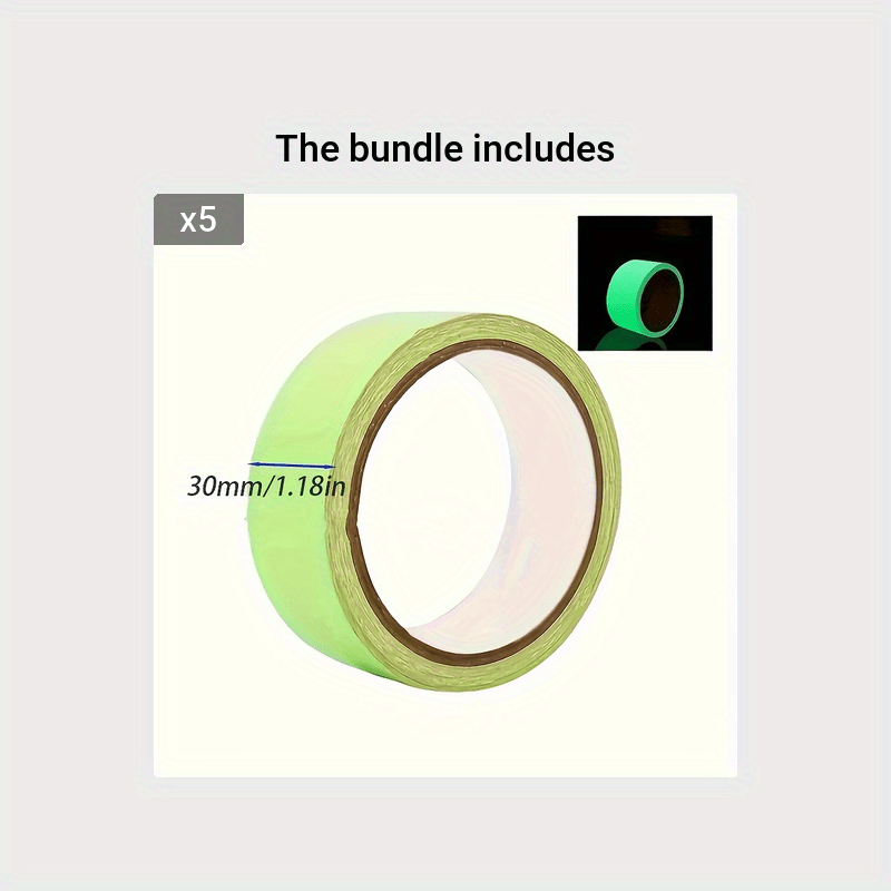 Luminous Tape Stage Green Bright Anti collision Tape