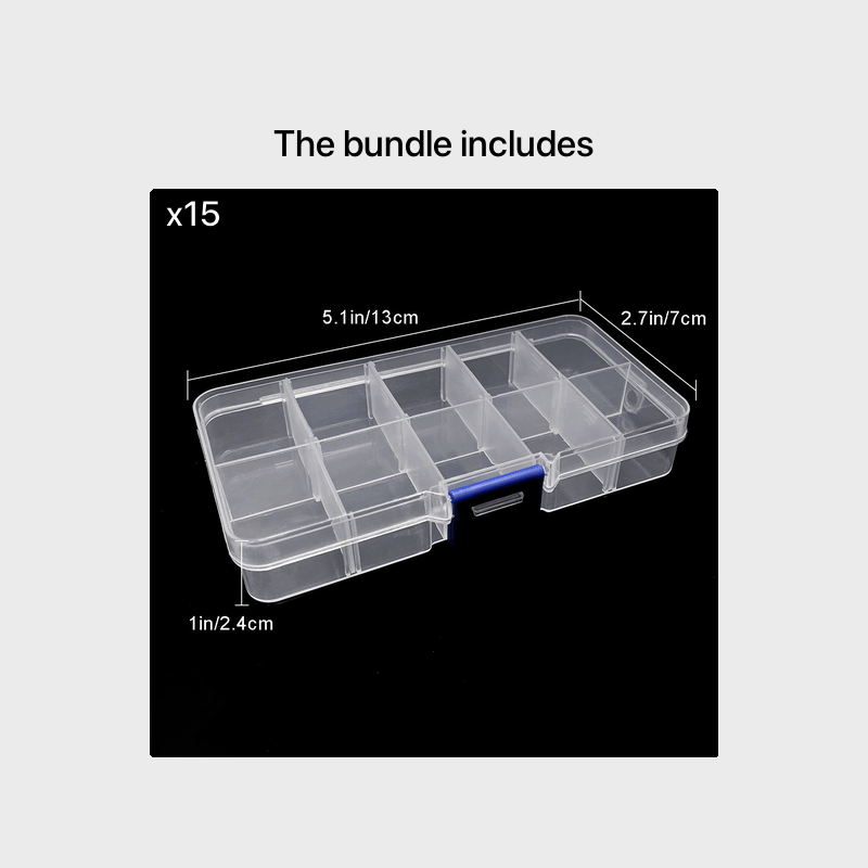 Plastic 36 Compartment Organizer