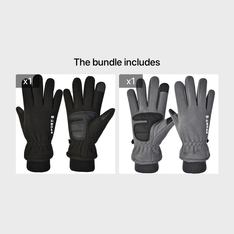 1 Par De Guantes Térmicos Impermeables Para Pantalla Táctil, Cálidos,  Resistentes Al Viento, Para Invierno, Para Hombre Y Mujer - Temu Spain