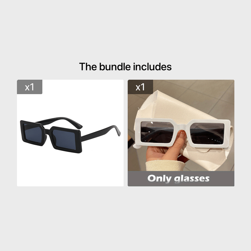 Small Frame Square Sunglasses for Women