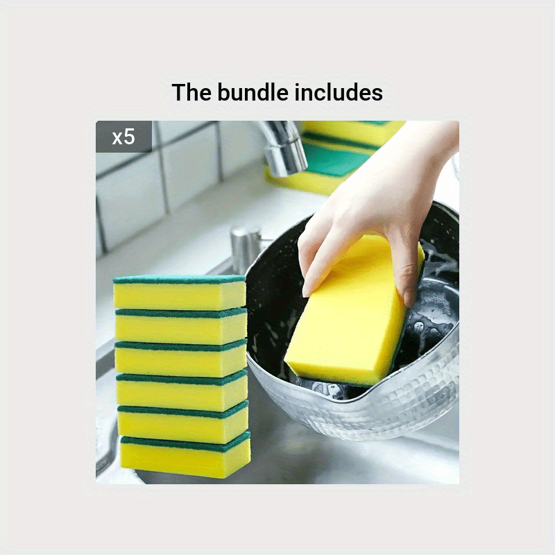 Kitchen Cleaning Sponge Multi purpose Tableware Cleaning - Temu