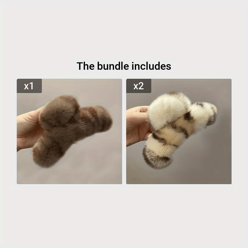 Grandi Clip Artigli Capelli In Peluche Forcina Capelli In - Temu Italy