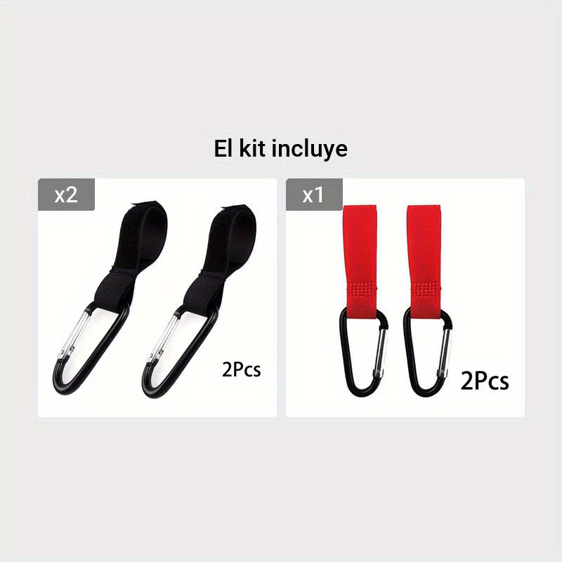 2pcs Ganchos Para Cochecito De Bebé De Cuero Gancho Para - Temu Chile