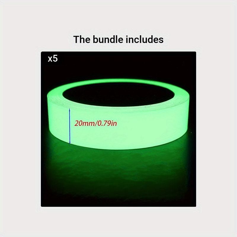 Luminous Tape Stage Green Bright Anti collision Tape