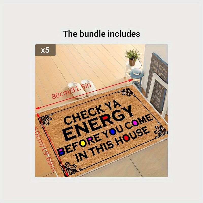 Welcome Mats For Front Door Outdoor Entry Creative Low Pile Funny
