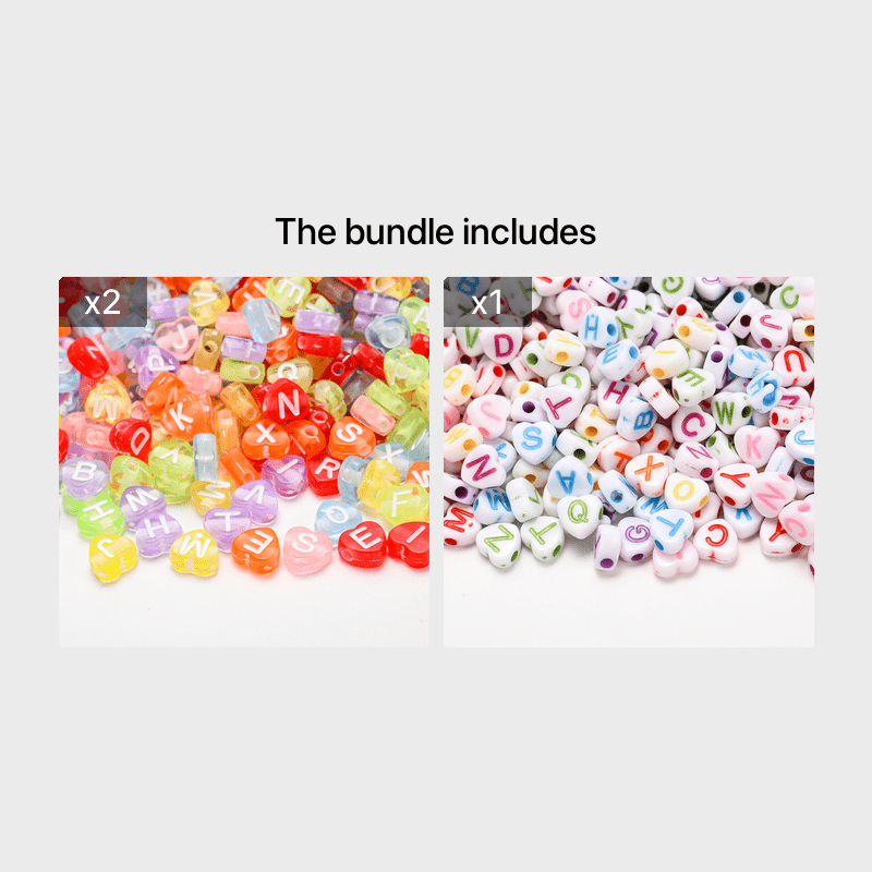 Letter Beads Bundle