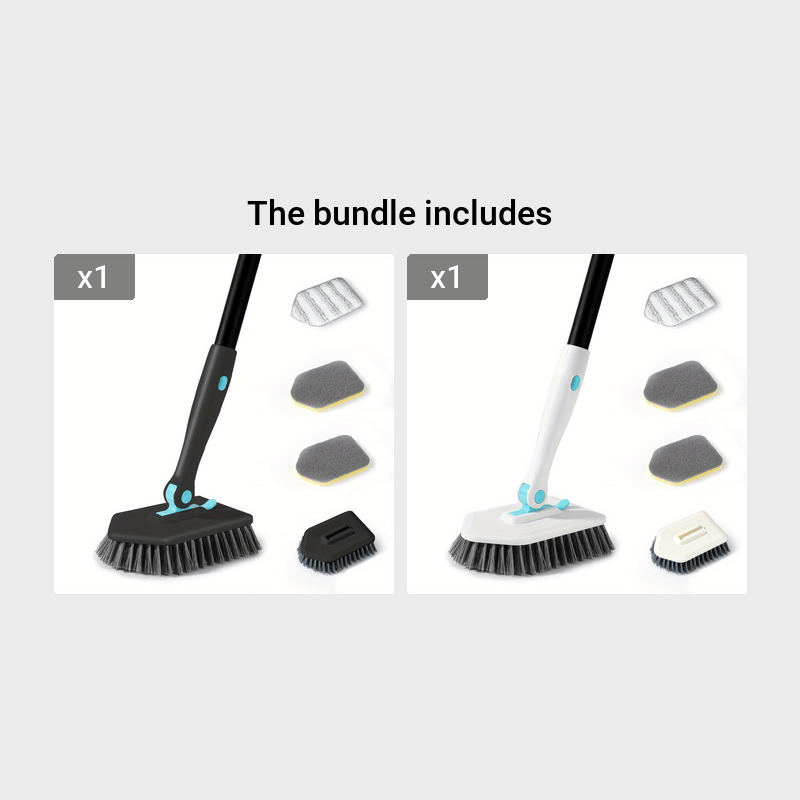 Shower Bathtub Tub And Tile Scrubber Brush With 51'' Adjustable