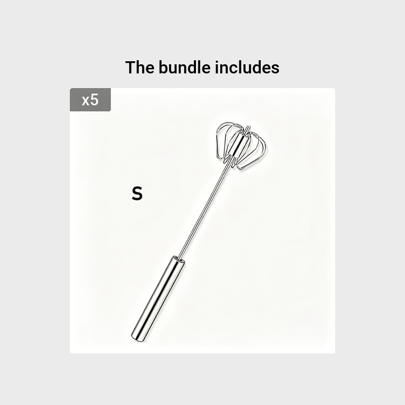 Hand-Push Egg Beater for Home Mixing and Blending