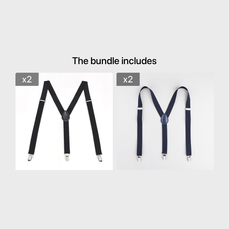 Suspenders For Men Set Adjustable 1 Inch Wide Y Shape Wedding Suit  Accessories Strong Metal Clips Ideal Choice For Gifts - Jewelry &  Accessories - Temu