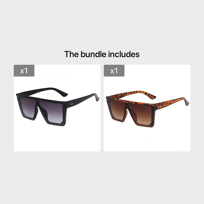 Trendy Luxury Oversized Sunglasses Unisex Designer Shades - Temu