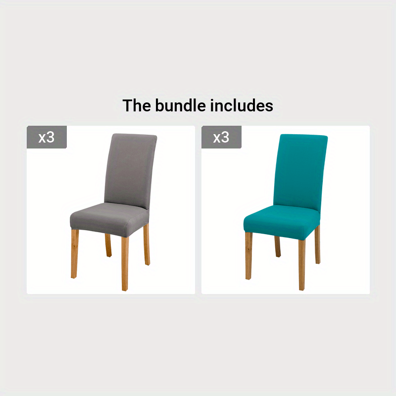 Fodera lunga in lino slavato per sedia, compatibile con la sedia