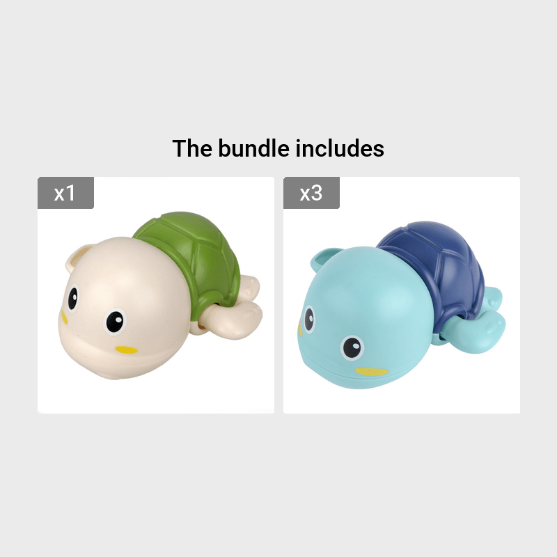 Make Bath Time Fun With Cute Swimming Turtle Bath Toys For - Temu