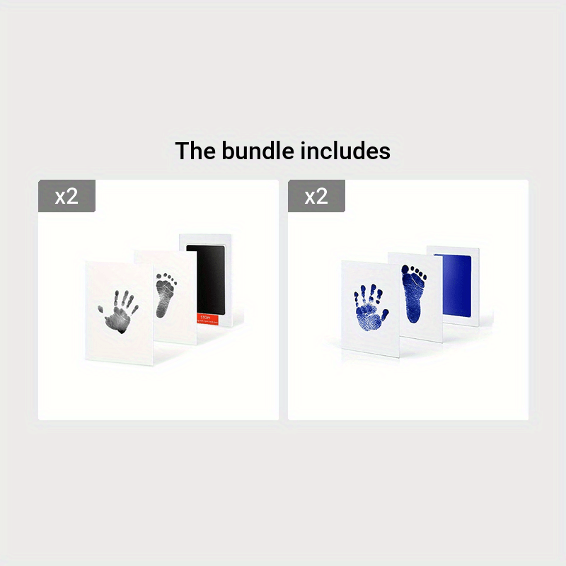 Capture Your Baby's First Steps With An Inkless Handprint - Temu