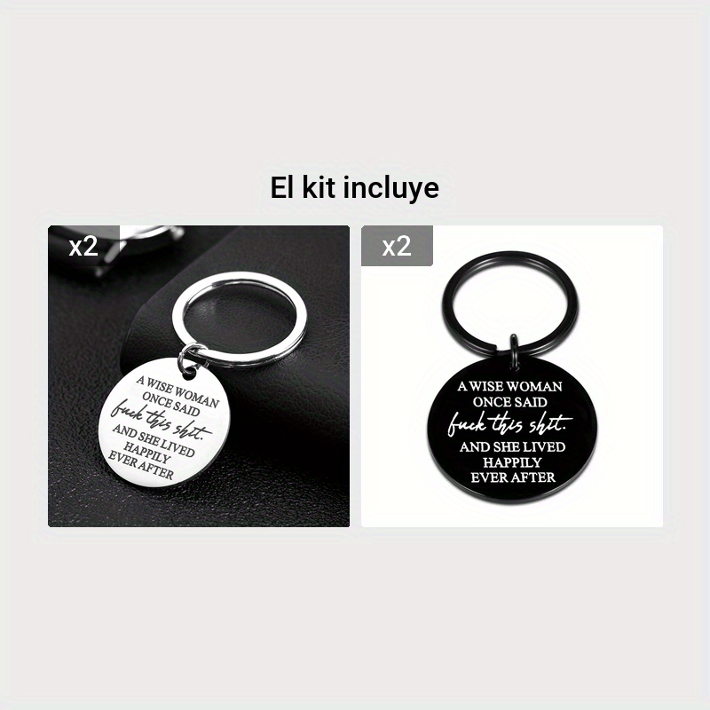 llavero mujer libre x2 - Buen Día Accesorios