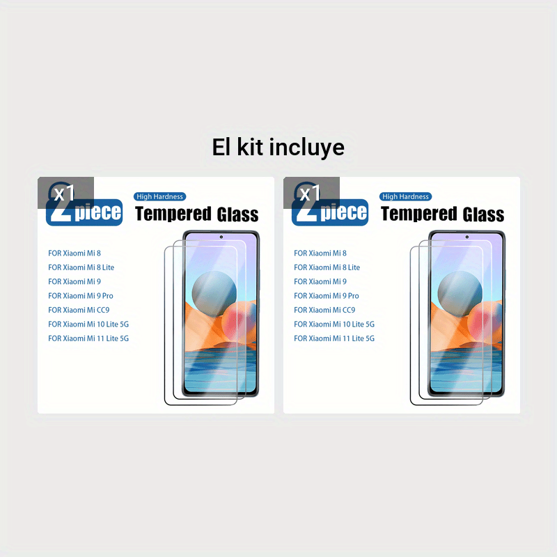 Para Xiaomi Mi 11 Lite 5G NE Protector de pantalla completa