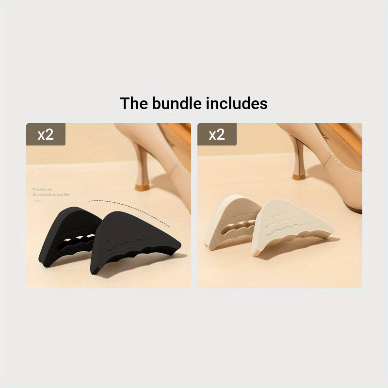 1 Pair Toe Filler Inserts Adjustable Toe Plug Reusable Shoe Filler For Too  Big Shoes For Women Men Unisex Pumps Flats Sneakers