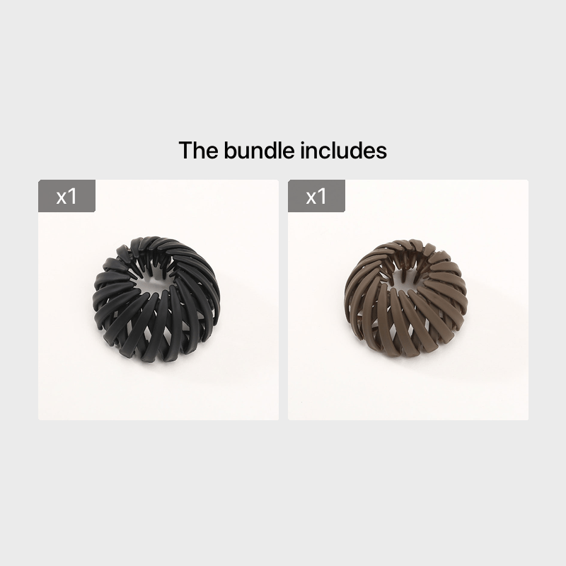 Matte Hair Claw Clips for Women, Nest Hair Bun Maker