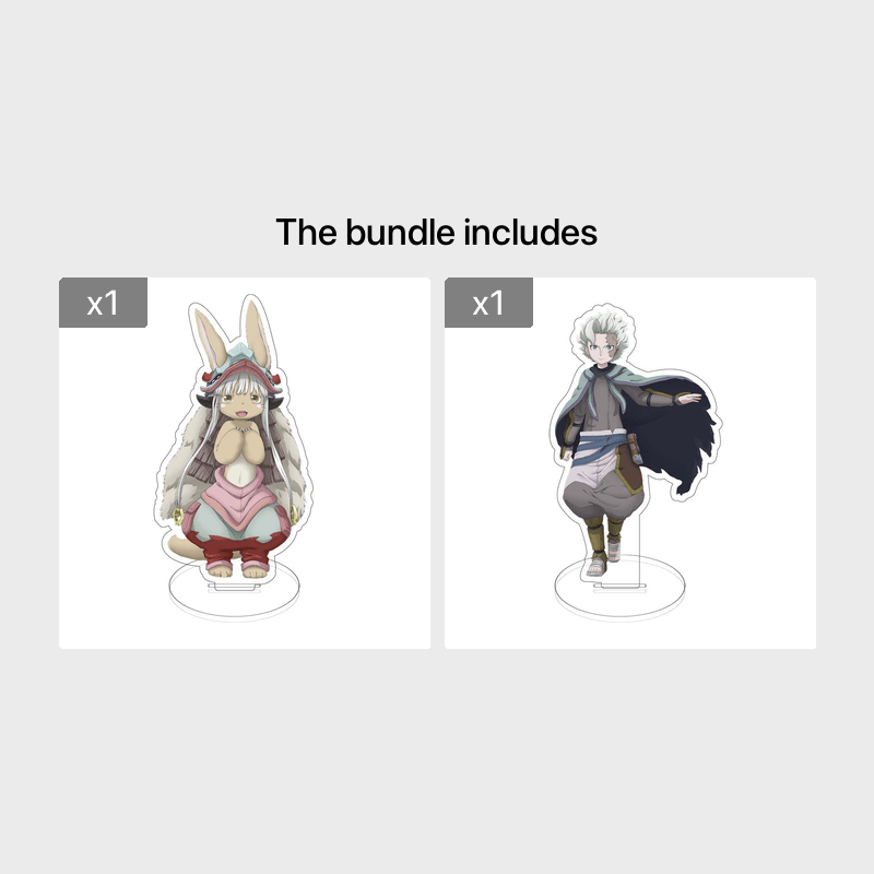 Made in Abyss Riko Reg Marulk Nanachi Fapta Belaf Acrylic Stand