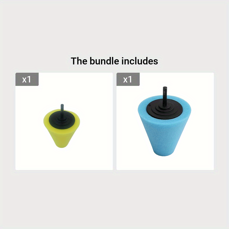 Car Wheel Hub Polishing Sponge Grinding Cone