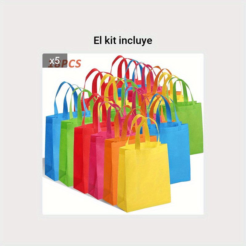 18 bolsas de fiesta temática de feliz cumpleaños, bolsas de dulces para  fiesta de cumpleaños, bolsas de papel para fiesta de cumpleaños, bolsas de