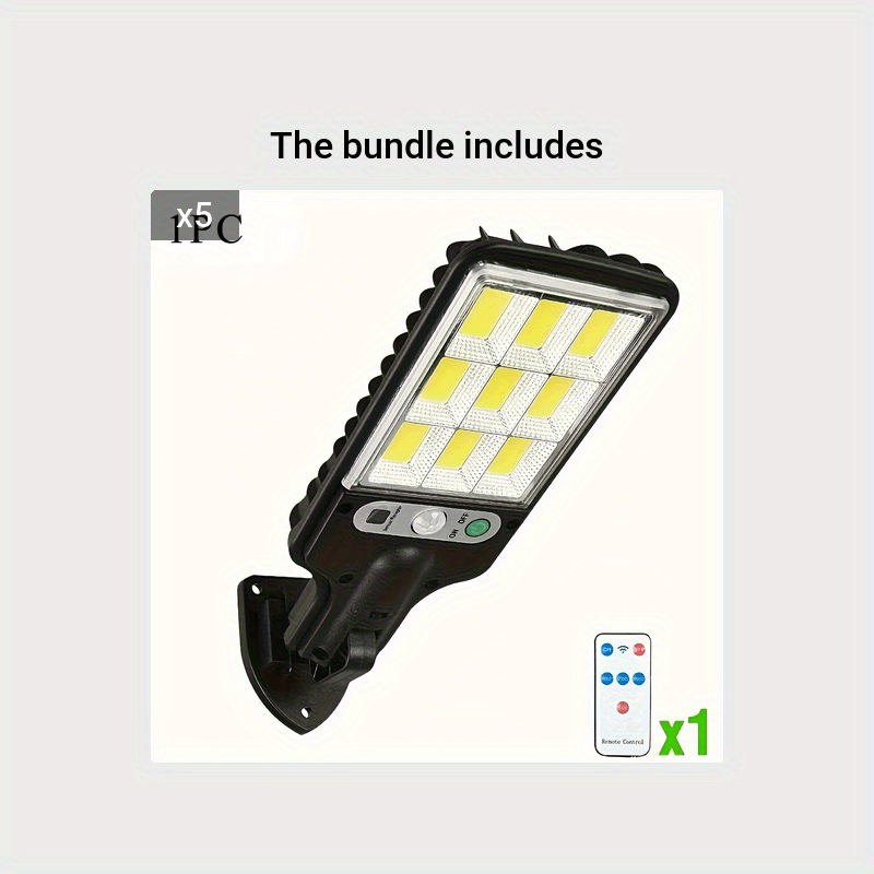 Wireless flood deals lights with remote